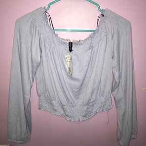 Off the shoulder top